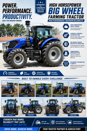 Affordable Chinese agricultural tractor