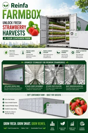 Strawberry Container Farm Strawberry Container Farm