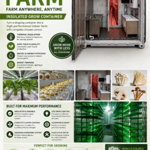 Insulated Shipping Container Farm Container Farm and Farming Container for Insulated Grow Container