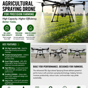 50L Agricultural Spraying Drone | Global Sourcing Partner